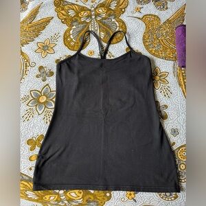 Lululemon y tank built in shelf bra size 10